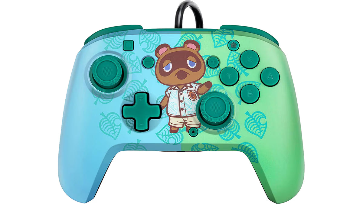 Faceoff Deluxe+ Audio Wired Controller: Animal Crossing™ Tom Nook
