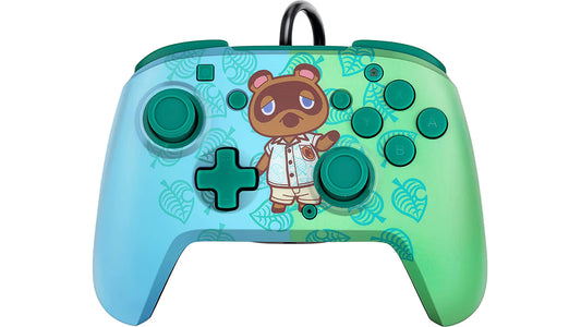 Faceoff Deluxe+ Audio Wired Controller: Animal Crossing™ Tom Nook