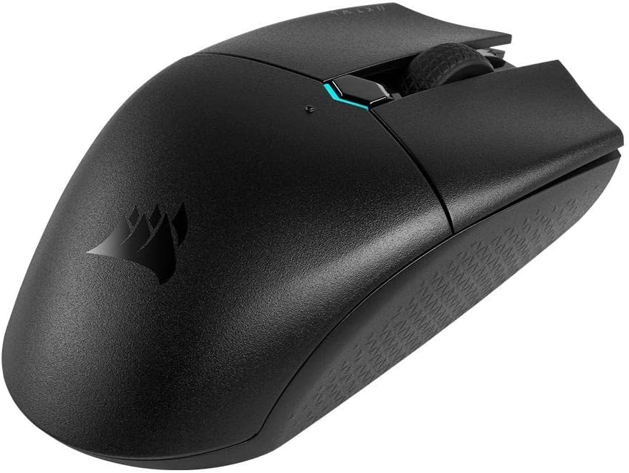 Corsair Katar Pro Wireless, Lightweight FPS/MOBA Gaming Mouse with Slipstream Technology, Compact Symmetric Shape, 10,000 DPI - Black