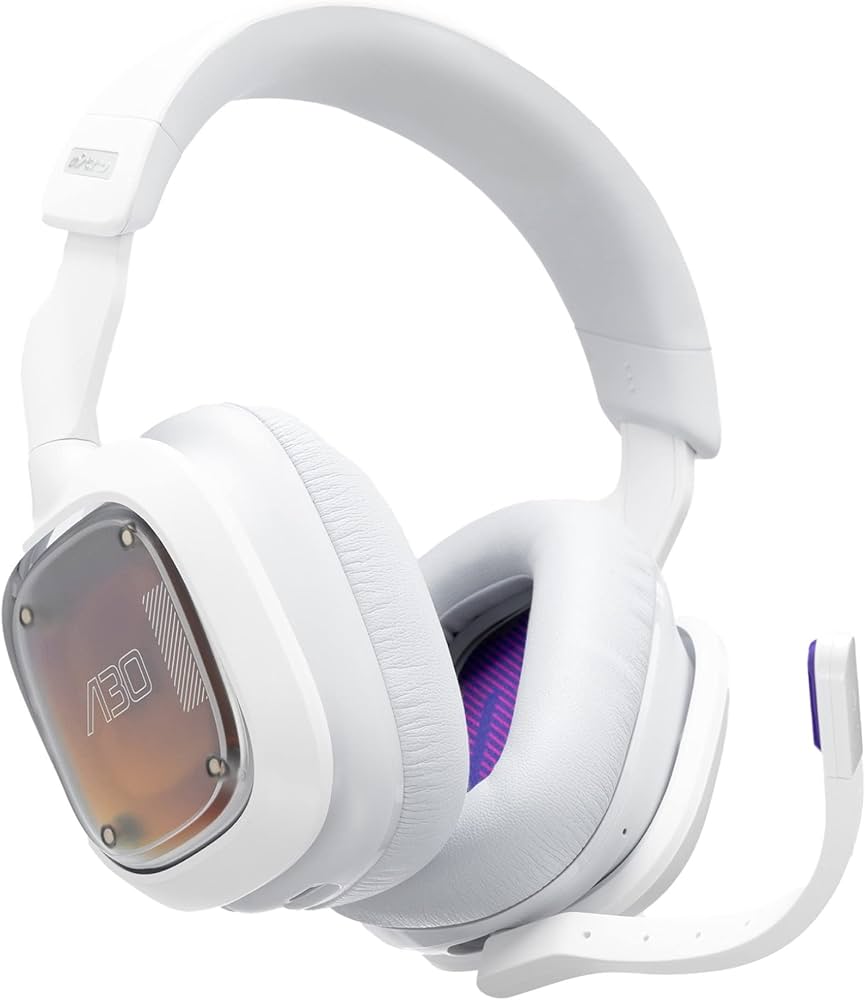 Astro A30 LightSpeed Wireless Gaming Headset for PC/PS5/PS4/Switch - White