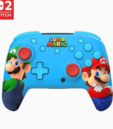 Turtle Beach Rematch Wireless Gaming Controller for Nintendo Switch/Switch 2 - Mario & Luigi