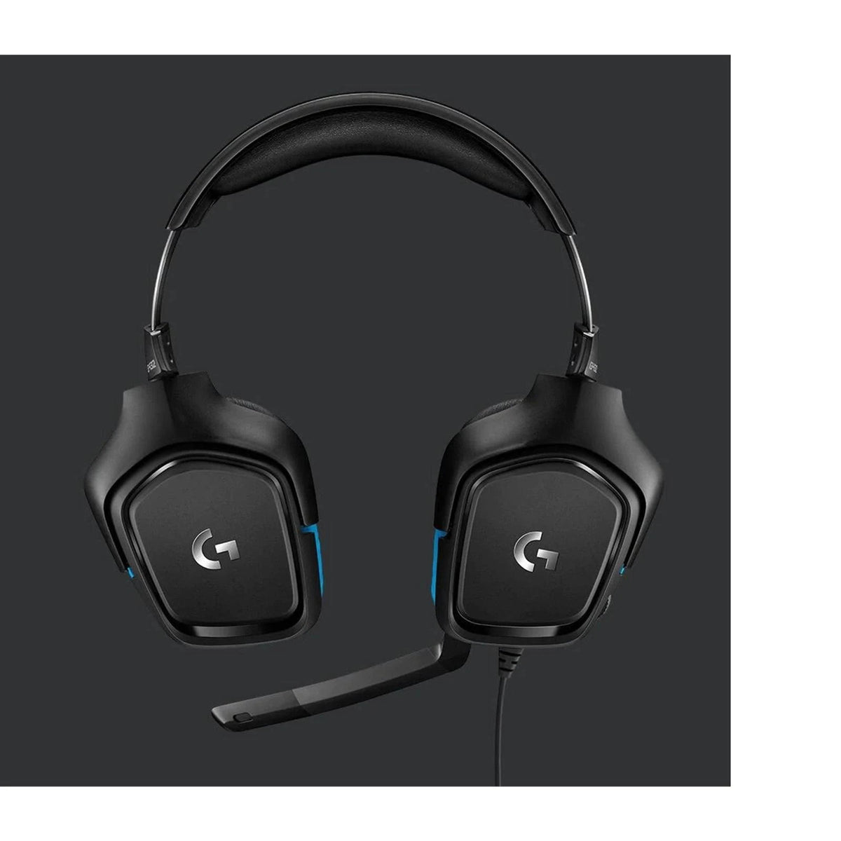 Logitech G432 Wired Gaming Headset (Black)