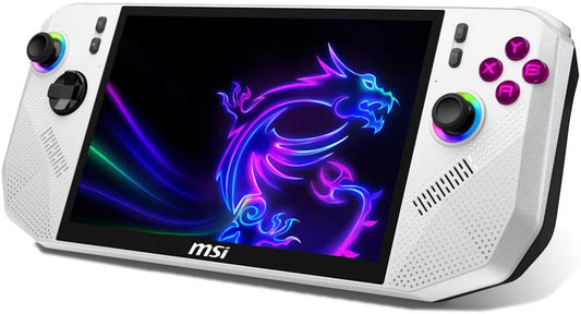 MSI HandHeld Claw A8 BZ2EM Polar Tempest 8" FHD+ 120Hz, AMD Ryzen Z2 Extreme, 24GB LPDDR5x Memory, 1TB NVMe SSD, WiFi7, Windows 11 Home, Claw A8 BZ2EM-018CA