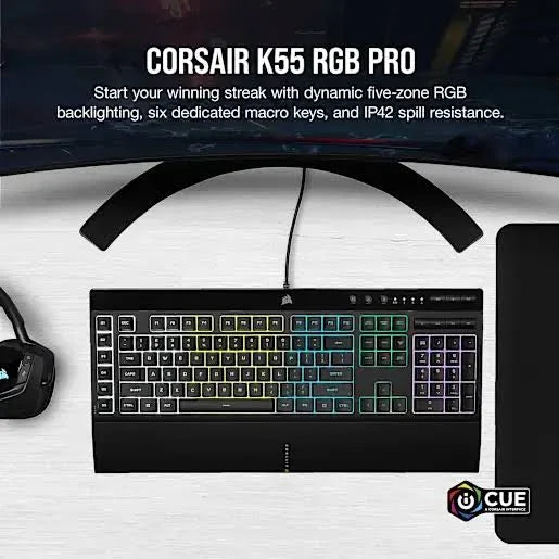 Corsair K55 RGB PRO Gaming Keyboard