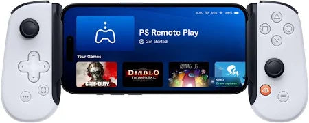 BACKBONE One Mobile Gaming Controller for iPhone (Lightning) - PlayStation Edition - 2nd Gen - Turn Your iPhone into a Gaming Console - Play Xbox, PlayStation & More (3 Months Apple Arcade Included)