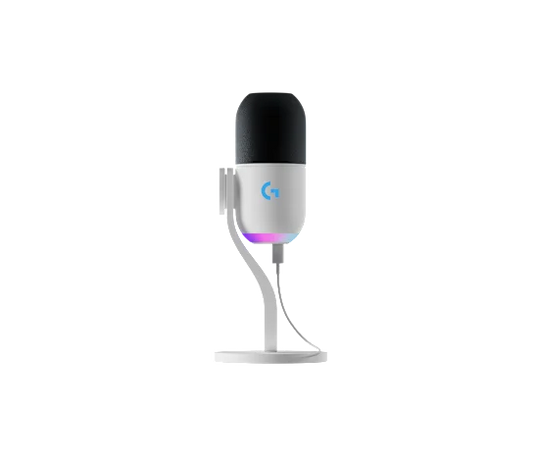 Logitech Yeti GX RGB LIGHTSYNC Gaming USB Microphone - White